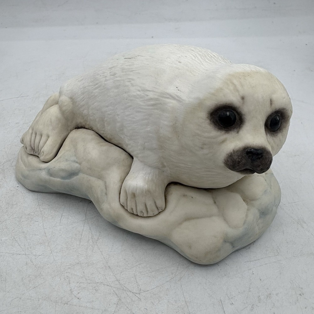 Edward Boehm Figurine White‎ Seal Pup On Iceberg 40127 USA